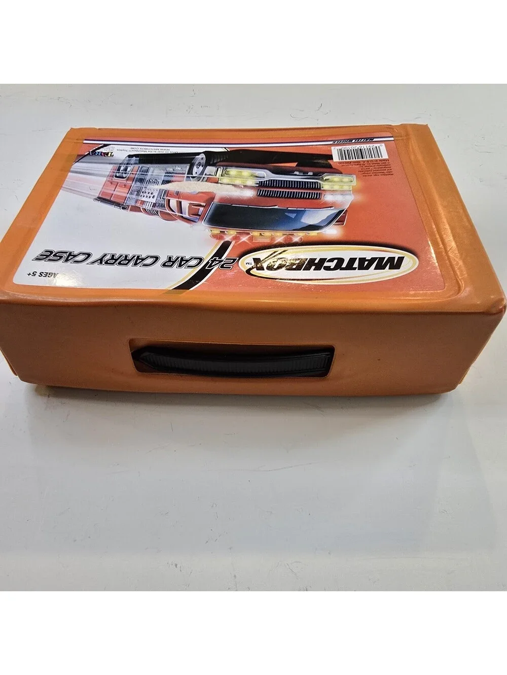 Matchbox Car Carry Case 2001 w/30 Vintage Matchbox Hot Wheels Scooby, etc Cars
